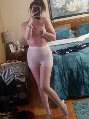 Girls takes a selfie when they dressed